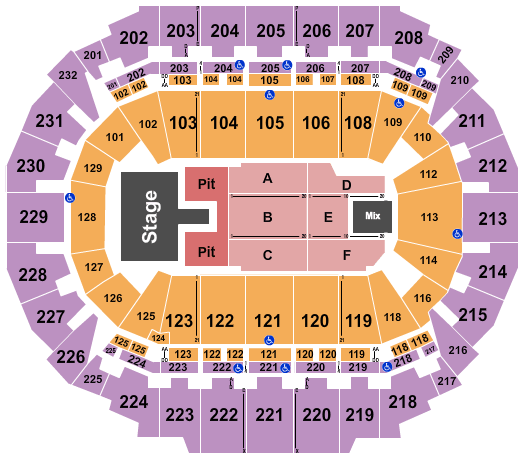 CHI Health Center Thomas Rhett Seating Chart